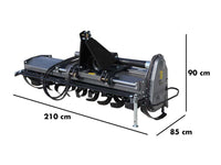 BlackStone BHTL-180 grondfrees 180 cm, hydraulisch verschuifbaar, detail 16