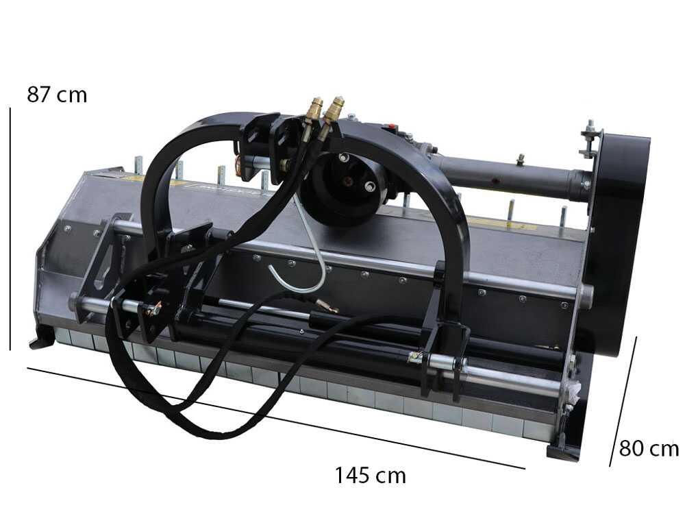 BlackStone BP 135 Hydro klepelmaaier 135 cm, hydraulisch verschuifbaar, detail 16