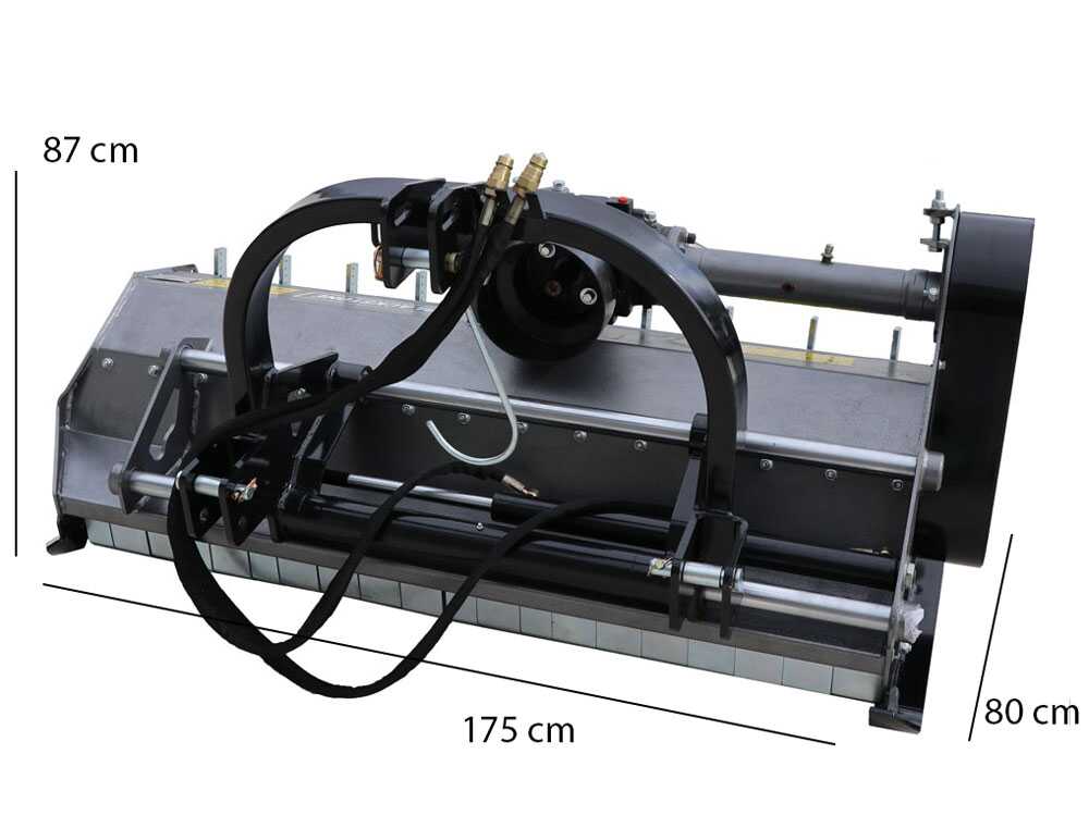 BlackStone BP 165 Hydro klepelmaaier 165 cm, hydraulisch verschuifbaar, detail 16
