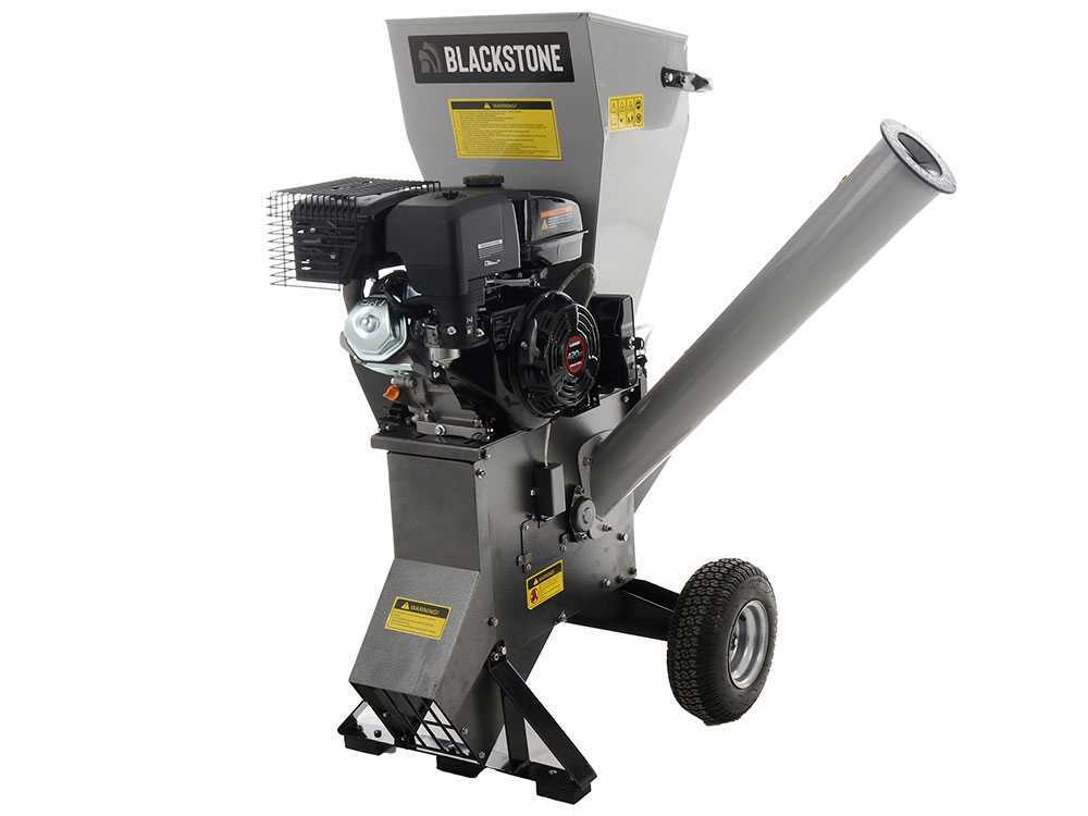 BlackStone CSB150E-L benzine hakselaar, takken tot 102 mm, elektrische start, detail 16