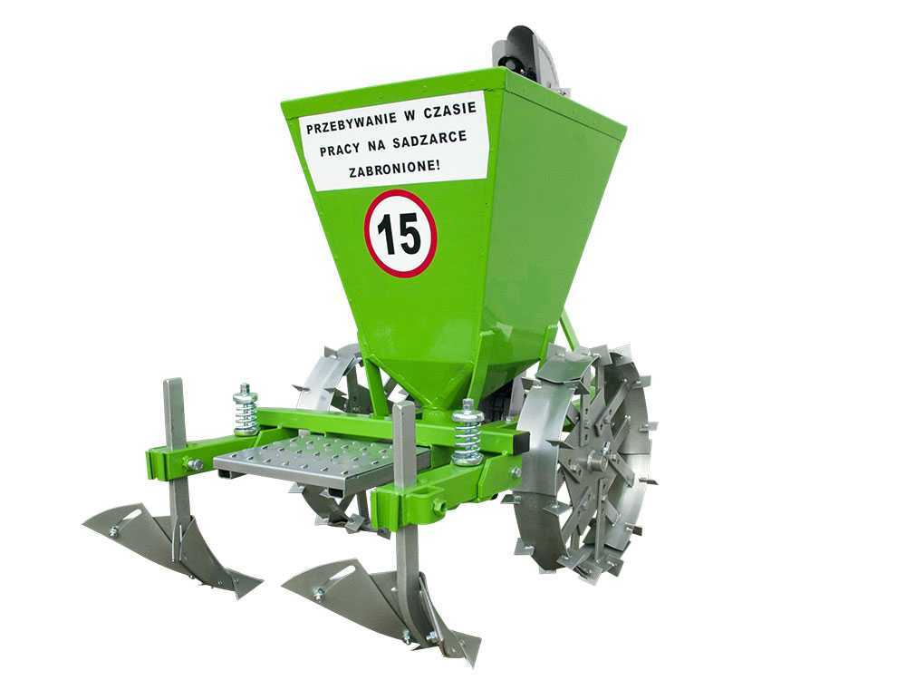 Bomet Gemini 1-rijige aardappelpootmachine, metalen wielen, detail 16
