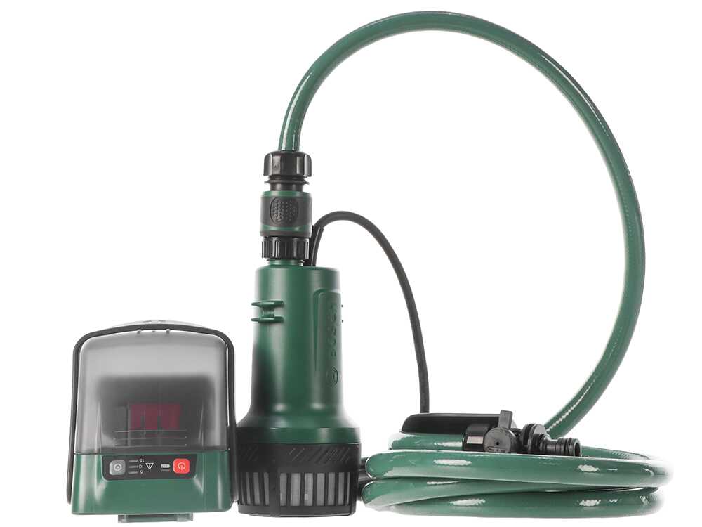 Bosch GardenPump 18V-2000 dompelpomp voor schoon water, 18 V 2,5 Ah, detail 15