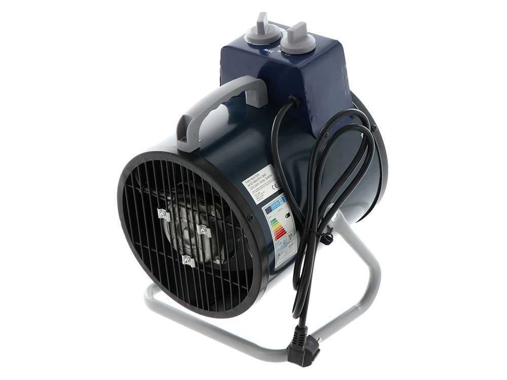 BullMach BM-EFH 3RS elektrische heteluchtkanon 3 kW, 230 V, detail 15