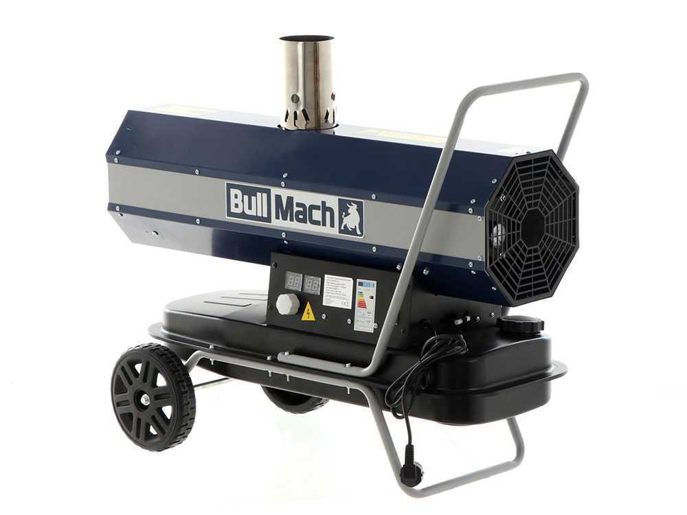 BullMach BM-IDH 20 diesel heteluchtkanon 20 kW, indirect gestookt, detail 15
