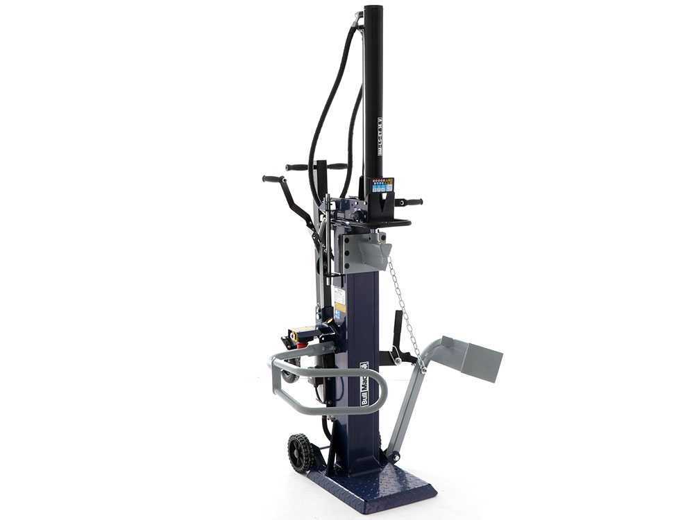 BullMach BM-LS-ET elektrische houtklover, 14 ton, verticaal, detail 15