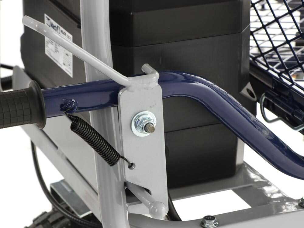 Accu motorkruiwagen laadvermogen 230 kg BullMach Helios 230 O, 48 V 2 Ah, detail 15