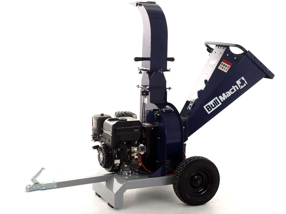 BullMach ZEUS 120 BSE benzine hakselaar, takken tot 80 mm, elektrische start, detail 15