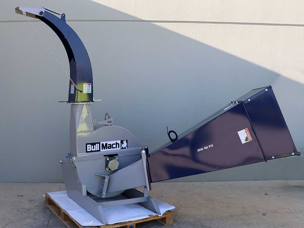 BullMach ZEUS 150 aftakas hakselaar, takken tot 150 mm, detail 16
