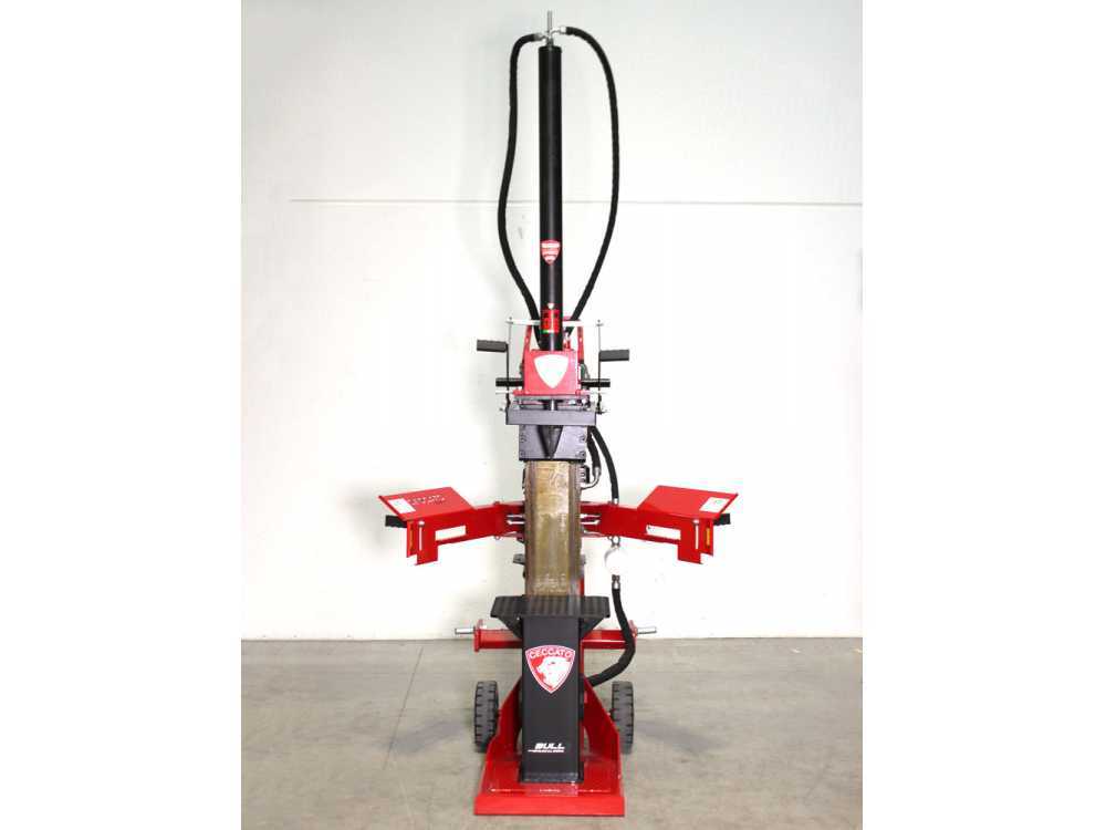 Ceccato Olindo BULL SPL13H benzine houtklover, 13 ton, verticaal, detail 16
