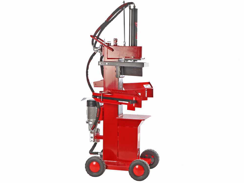 Ceccato Olindo BULL SPLE13R4T elektrische houtklover, 13 ton, verticaal, detail 15