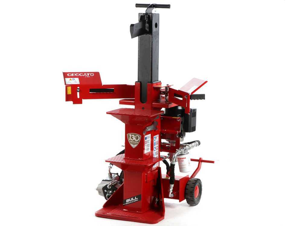 Ceccato Olindo BULL SPLET12FDP elektrische houtklover, 12 ton, verticaal, detail 15