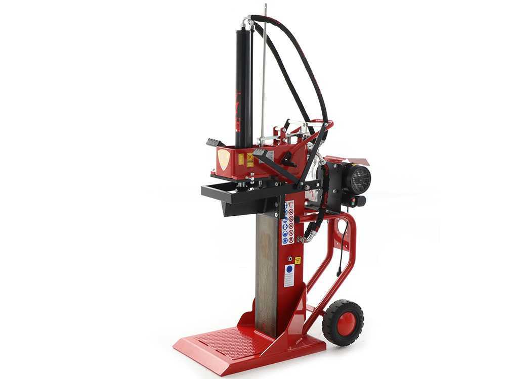 Ceccato Olindo BULL SPLE13-650TC elektrische houtklover, 13 ton, verticaal, detail 15