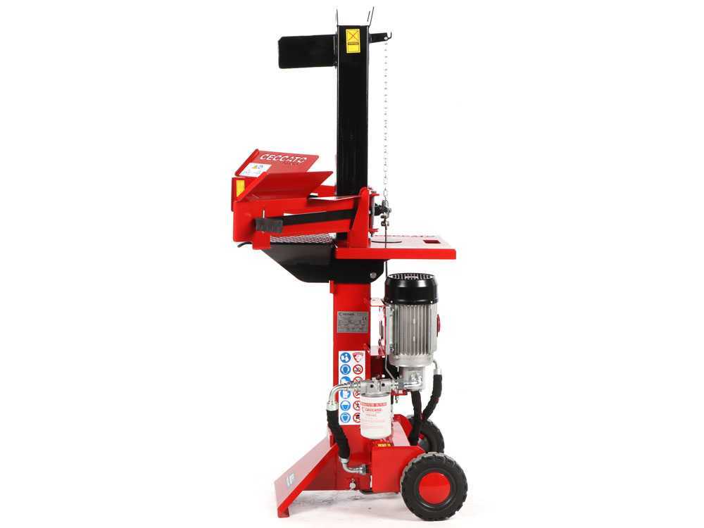 Ceccato Olindo BULL SPLE6LT elektrische houtklover, 6 ton, verticaal, detail 15
