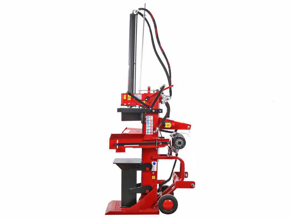 Ceccato Olindo SPLE13TLT elektrische houtklover, 13 ton, verticaal, detail 16