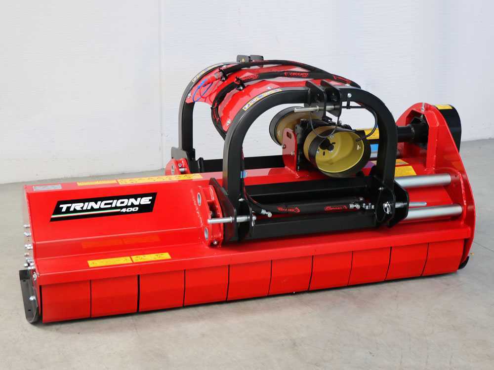 Ceccato Olindo Trincione 400 NEW omkeerbare klepelmaaier 160 cm, hydraulisch verschuifbaar, detail 16