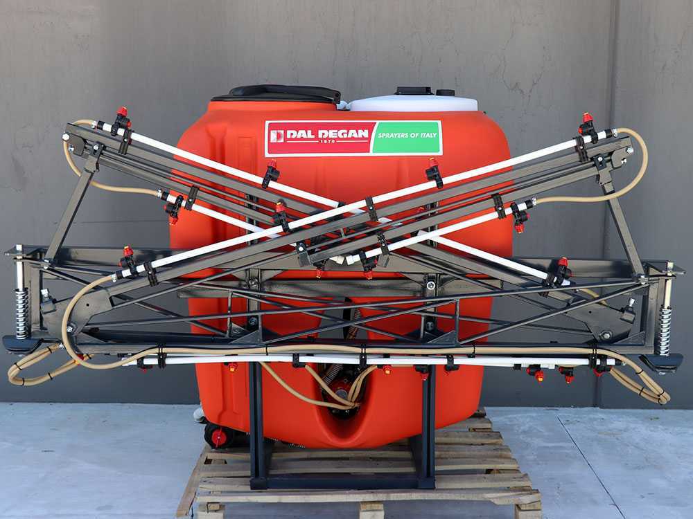 Dal Degan MANDA EXTRA 600L onkruidspuit, 600 liter, spuitboom 12 m, pomp BP 125K, detail 16