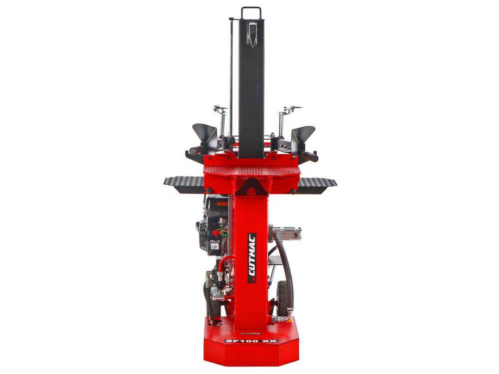 Docma SF100 Rapid Benz Loncin G200F benzine houtklover, 8,15 ton, verticaal, detail 15