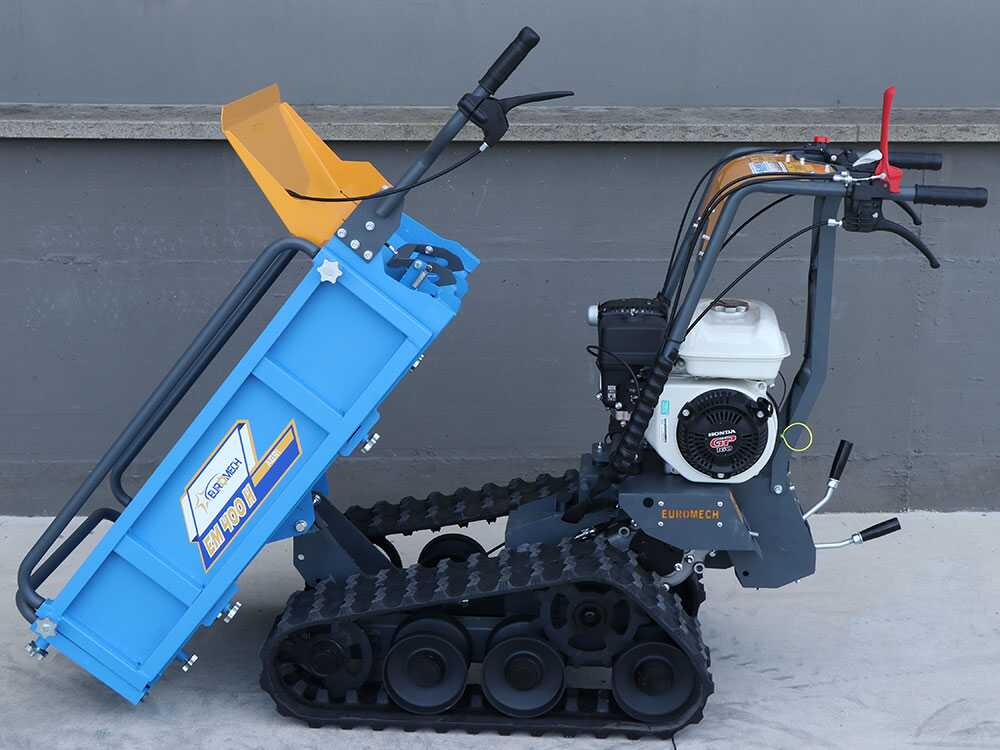 Rupsdumper laadvermogen 400 kg EuroMech EM400H-Agri, detail 16