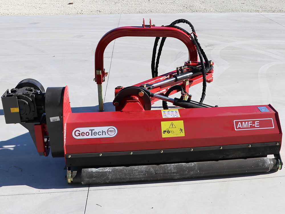GeoTech Pro AMF-E 145 zijklepelmaaier met arm 140 cm, detail 16