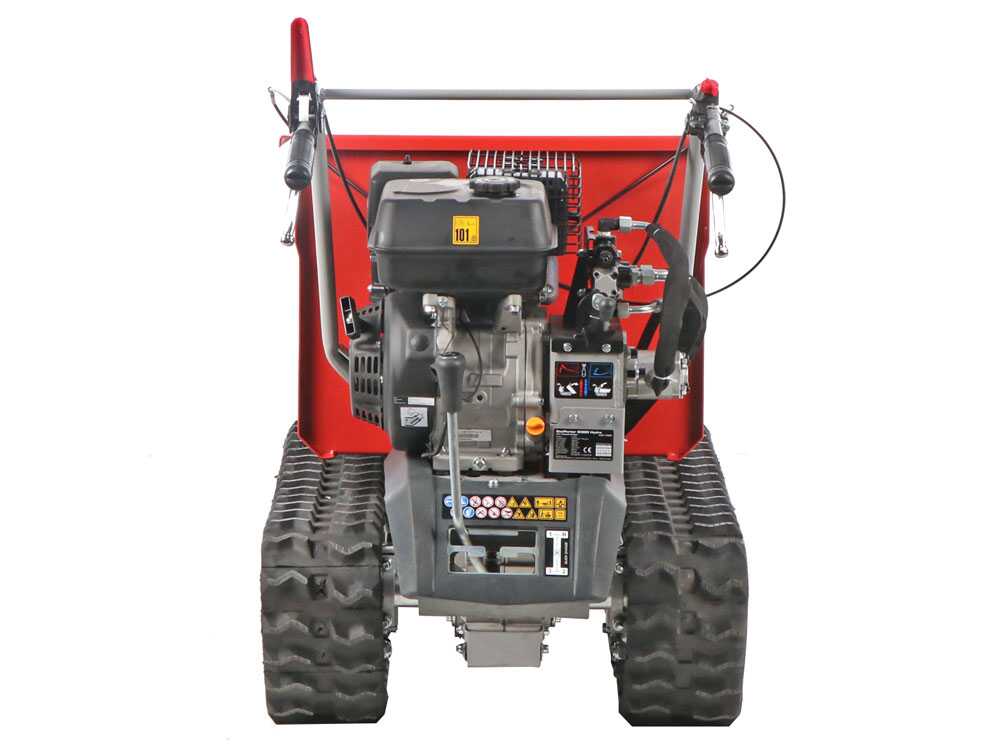 Rupsdumper laadvermogen 600 kg GeoTech Pro GeoPorter 630D Hydro, hydraulisch kiepen, detail 16