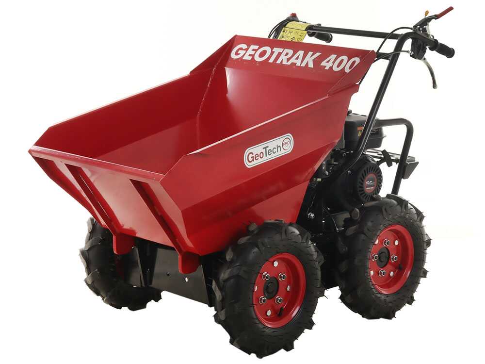 Motorkruiwagen laadvermogen 400 kg GeoTech Pro GEOTRAK 400, 4x4, detail 15