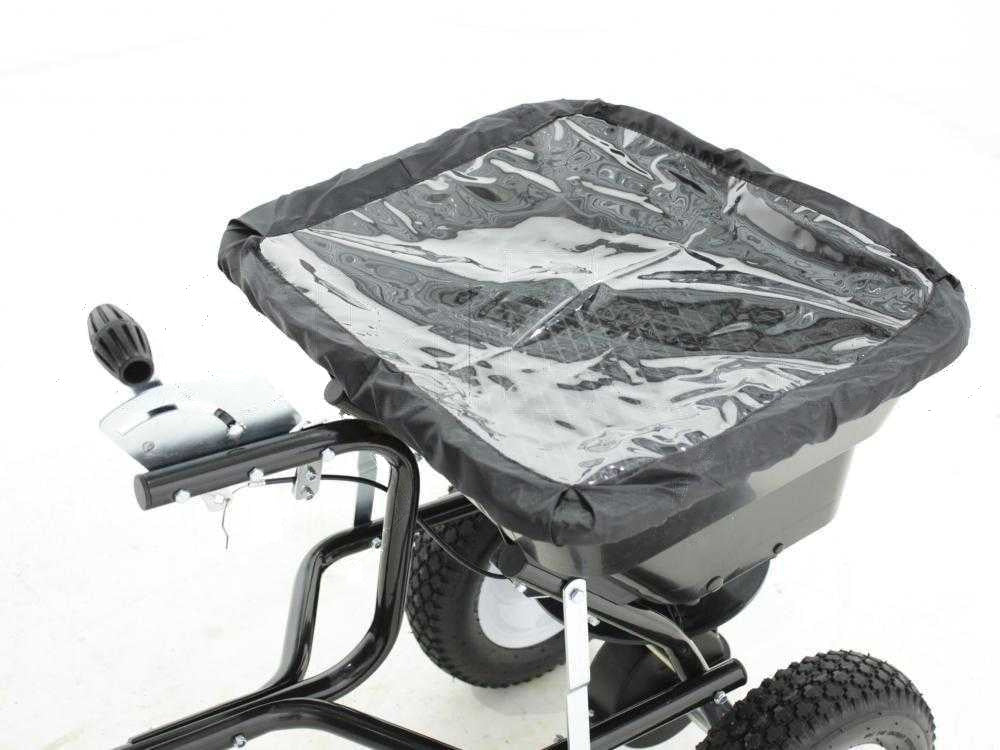 Getrokken strooiwagen voor zitmaaier GeoTech Riding-on Mowers, 29 liter, detail 16