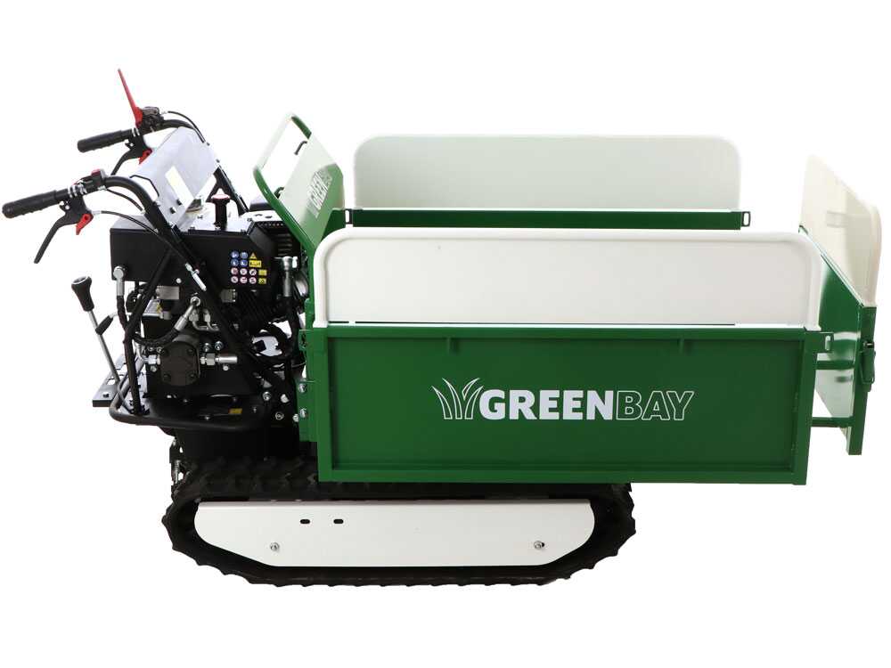 Motorkruiwagen laadvermogen 500 kg GreenBay EXPANDER-H 500 Crawler Carrier, motor Honda GX270, detail 16