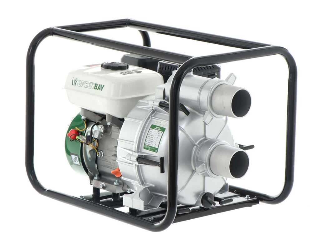 GreenBay GB-TWP 80 benzine motorpomp voor vuil water, aansluiting 80 mm, detail 15