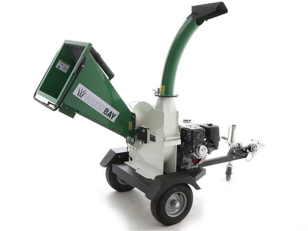 GreenBay GB-WDC 120 H benzine hakselaar, takken tot 90 mm, detail 15