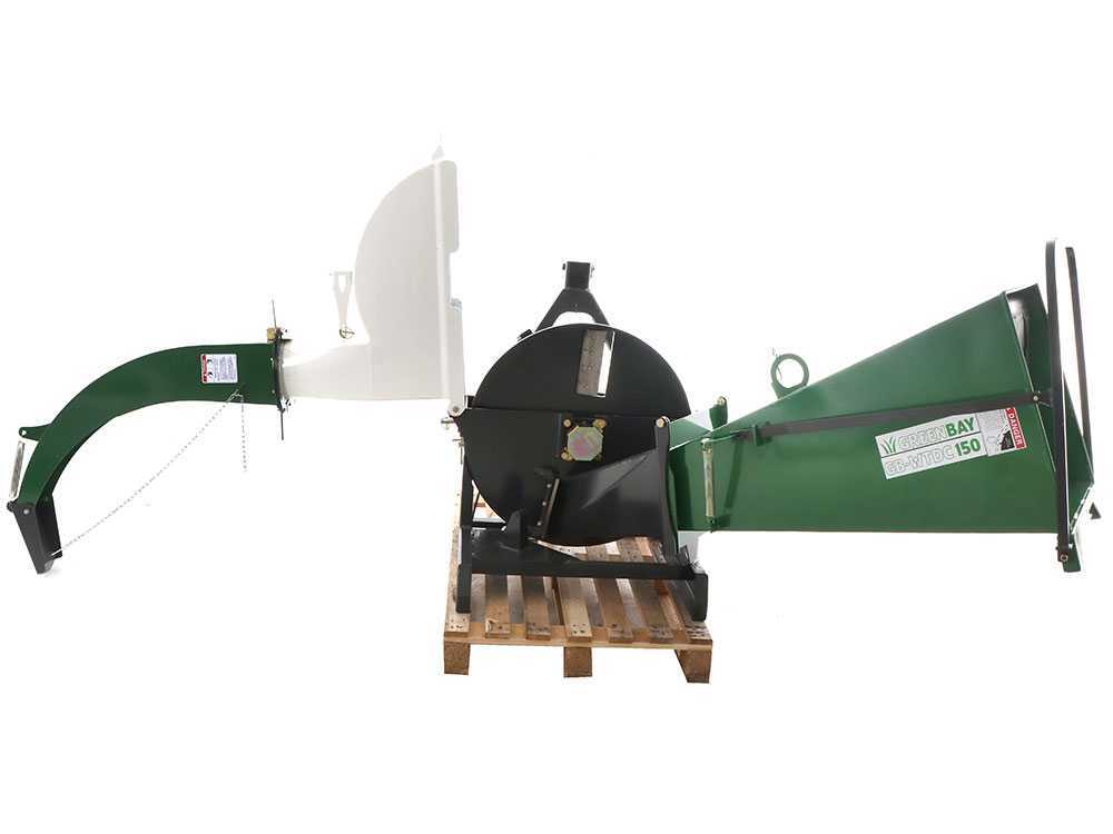 GreenBay GB-WTDC 150 aftakas hakselaar, takken tot 150 mm, detail 16