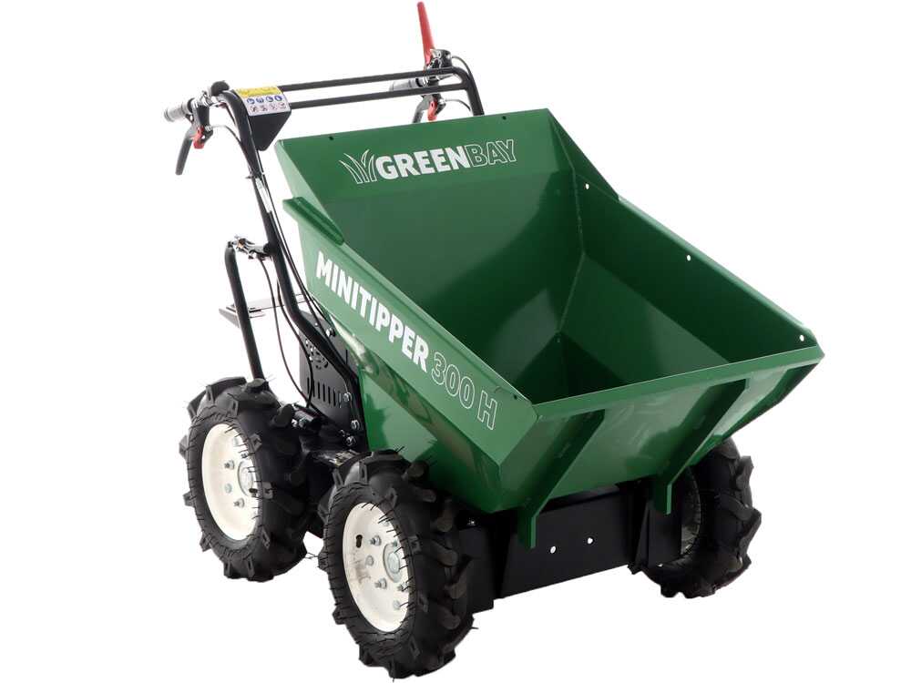 Motorkruiwagen laadvermogen 300 kg GreenBay MiniTipper 300 H, motor Honda GP160, 4x4, detail 15