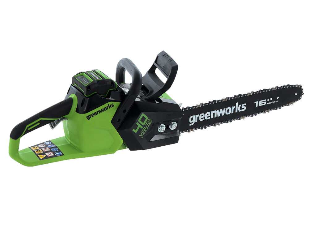 Greenworks GD40CS18 accu kettingzaag, zwaard 40 cm, 40 V zonder accu, detail 15