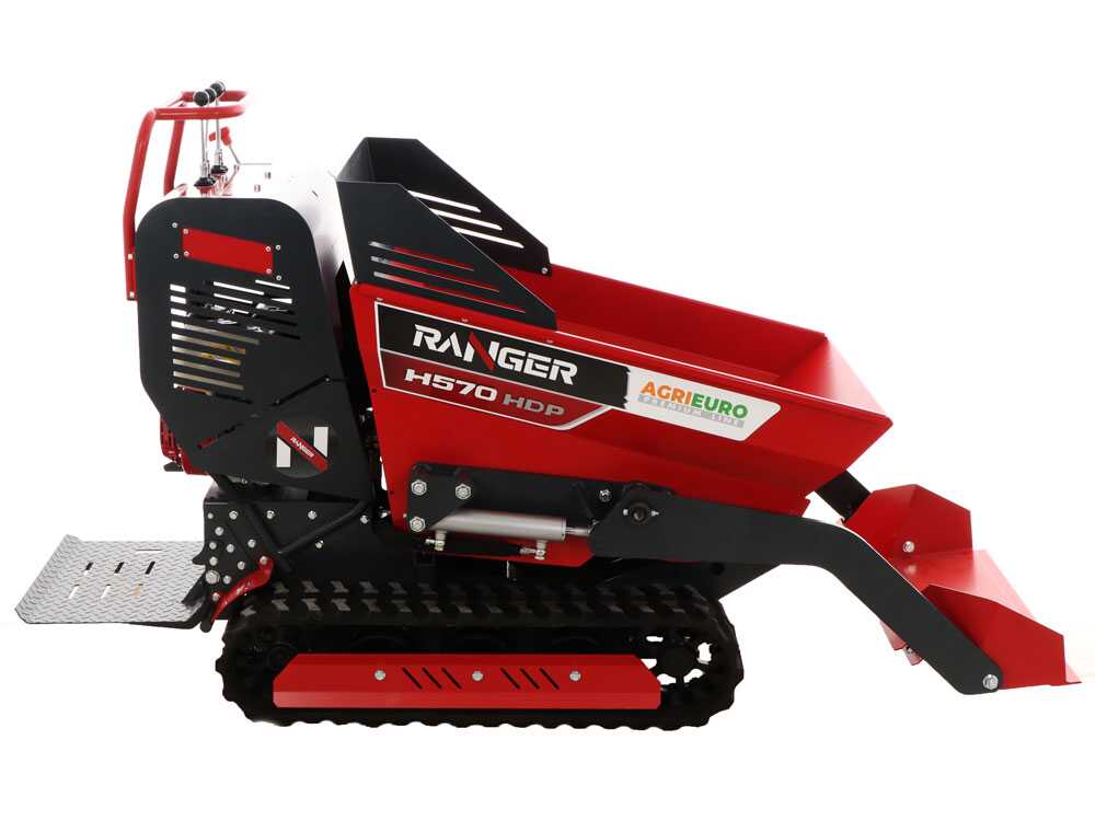 Rupsdumper laadvermogen 500 kg AgriEuro Premium Ranger H570 HDP, motor Honda GX200, detail 16