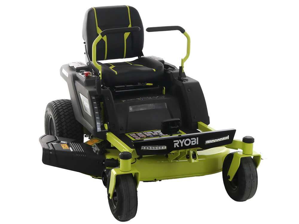 Ryobi ZTR480ex accu-zero-turn zitmaaier 107 cm, automaat, detail 15