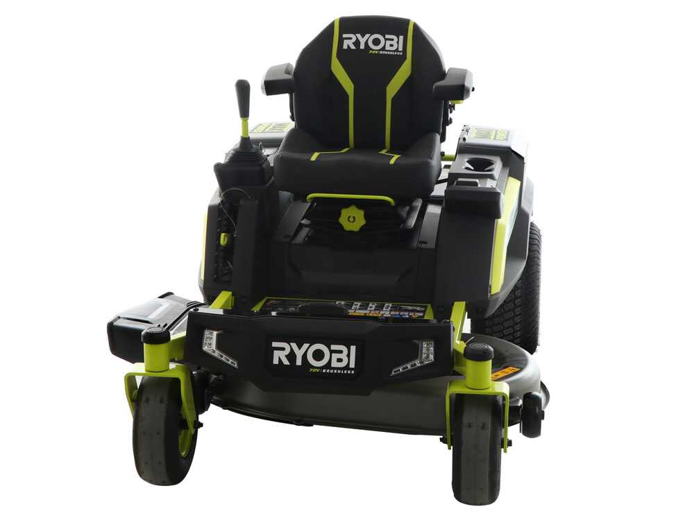 Ryobi ZTRX107 accu-zero-turn zitmaaier 107 cm, automaat, detail 15