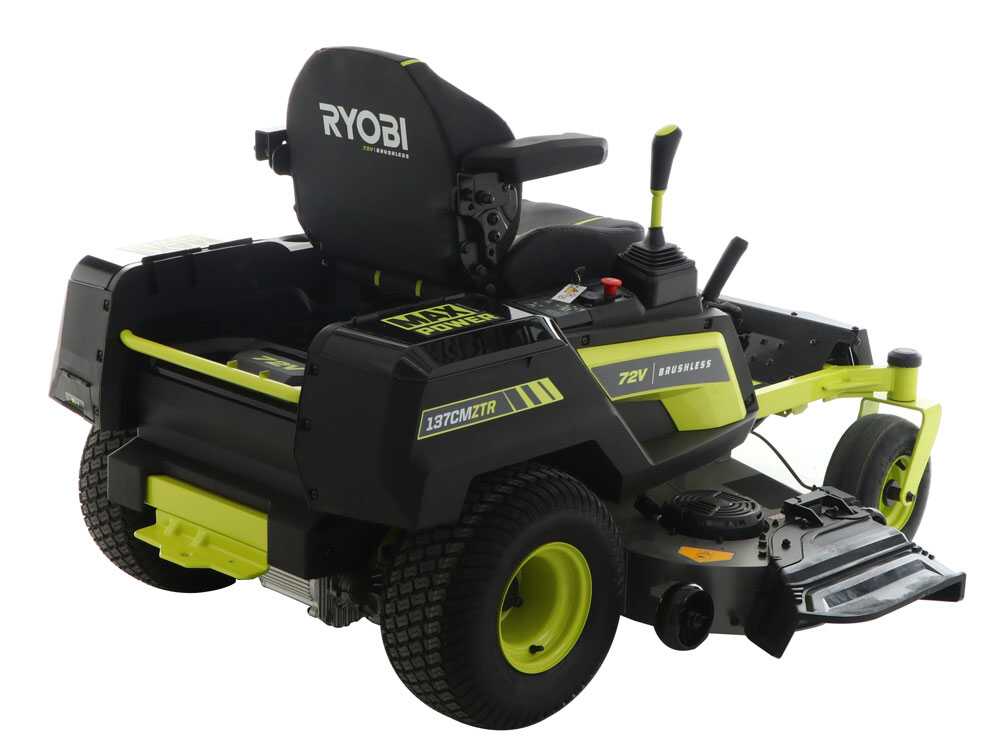 Ryobi ZTRX137 accu-zero-turn zitmaaier 137 cm, automaat, detail 15
