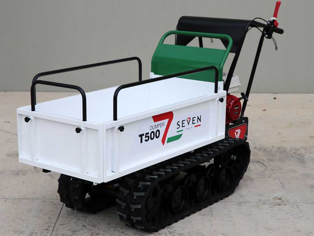 Rupsdumper laadvermogen 500 kg Seven Italy T500 GX, detail 16