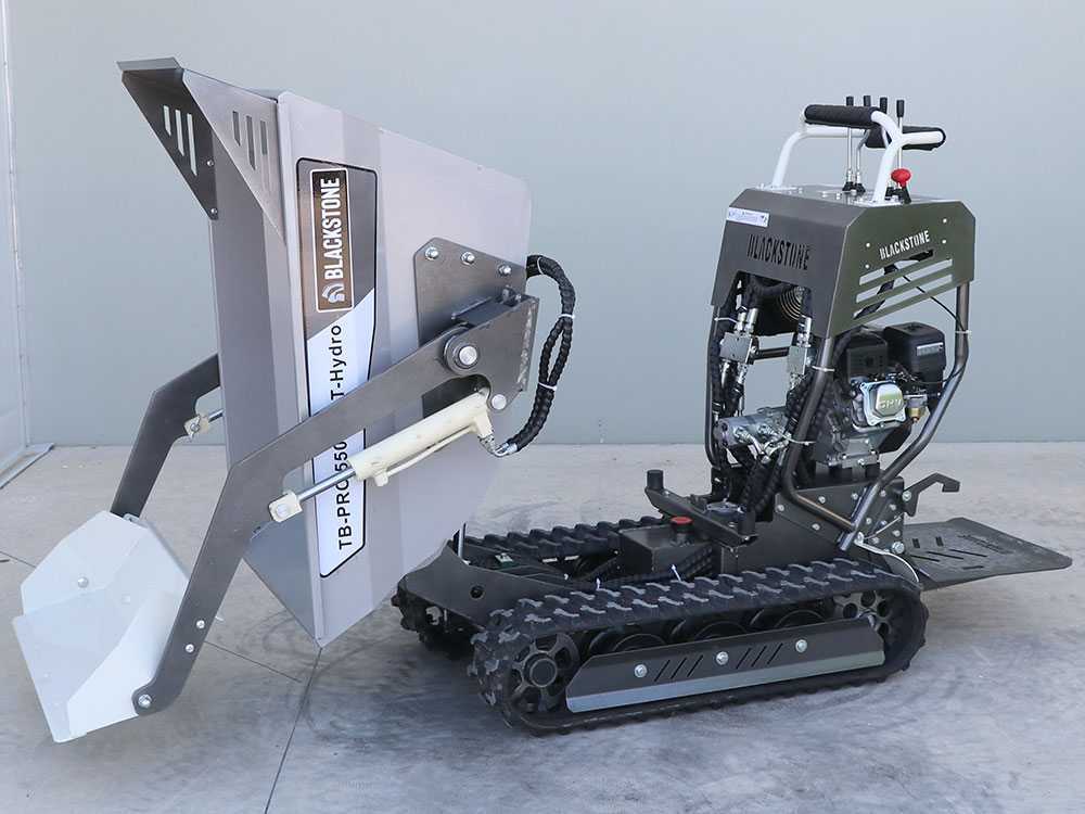 Rupsdumper laadvermogen 500 kg BlackStone TB-PRO 5500 DLT-Hydro, detail 16