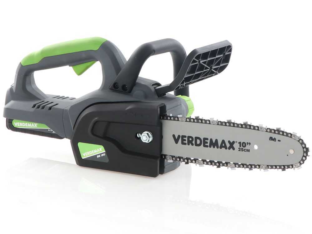 Verdemax SE20 accu kettingzaag, zwaard 20 cm, 20 V 2 Ah, detail 15