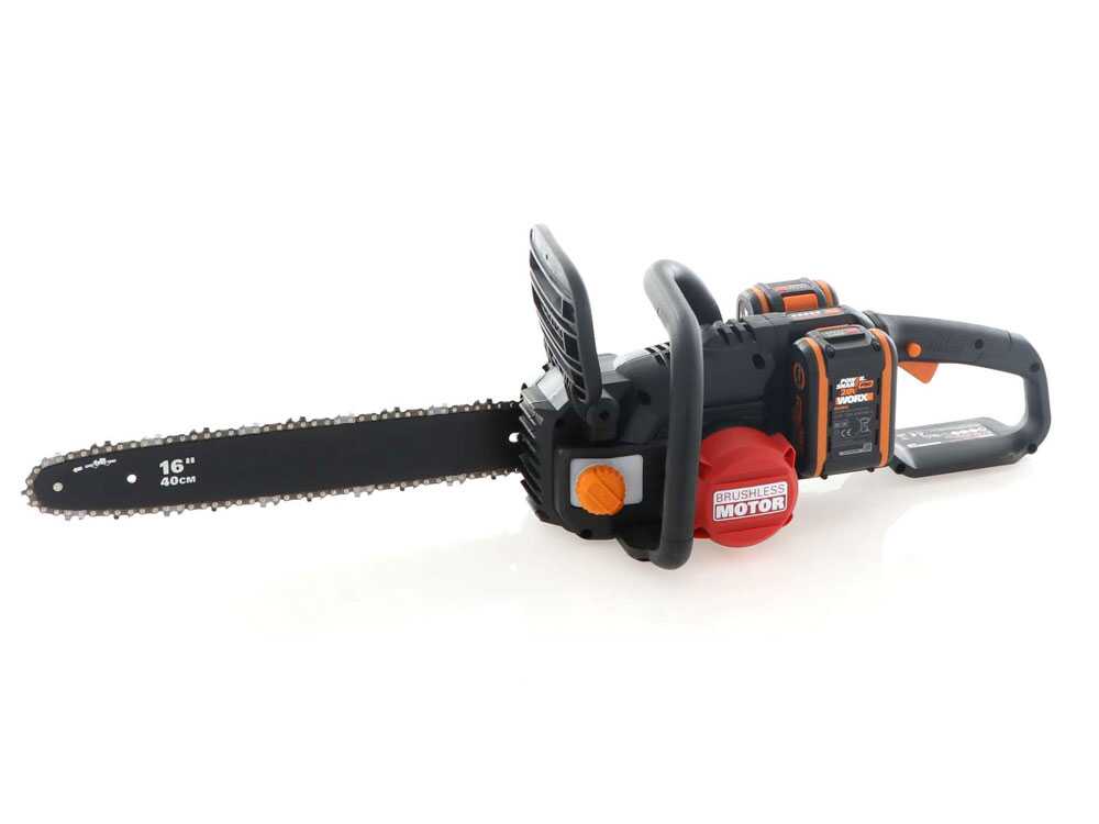 Worx NITRO WG385E.9 accu kettingzaag, zwaard 40 cm, 40 V 4 Ah zonder accu, detail 15