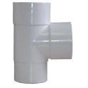 PVC T-stukken 87,5 graden 2x mof x verjongd spie, wit | Rabe