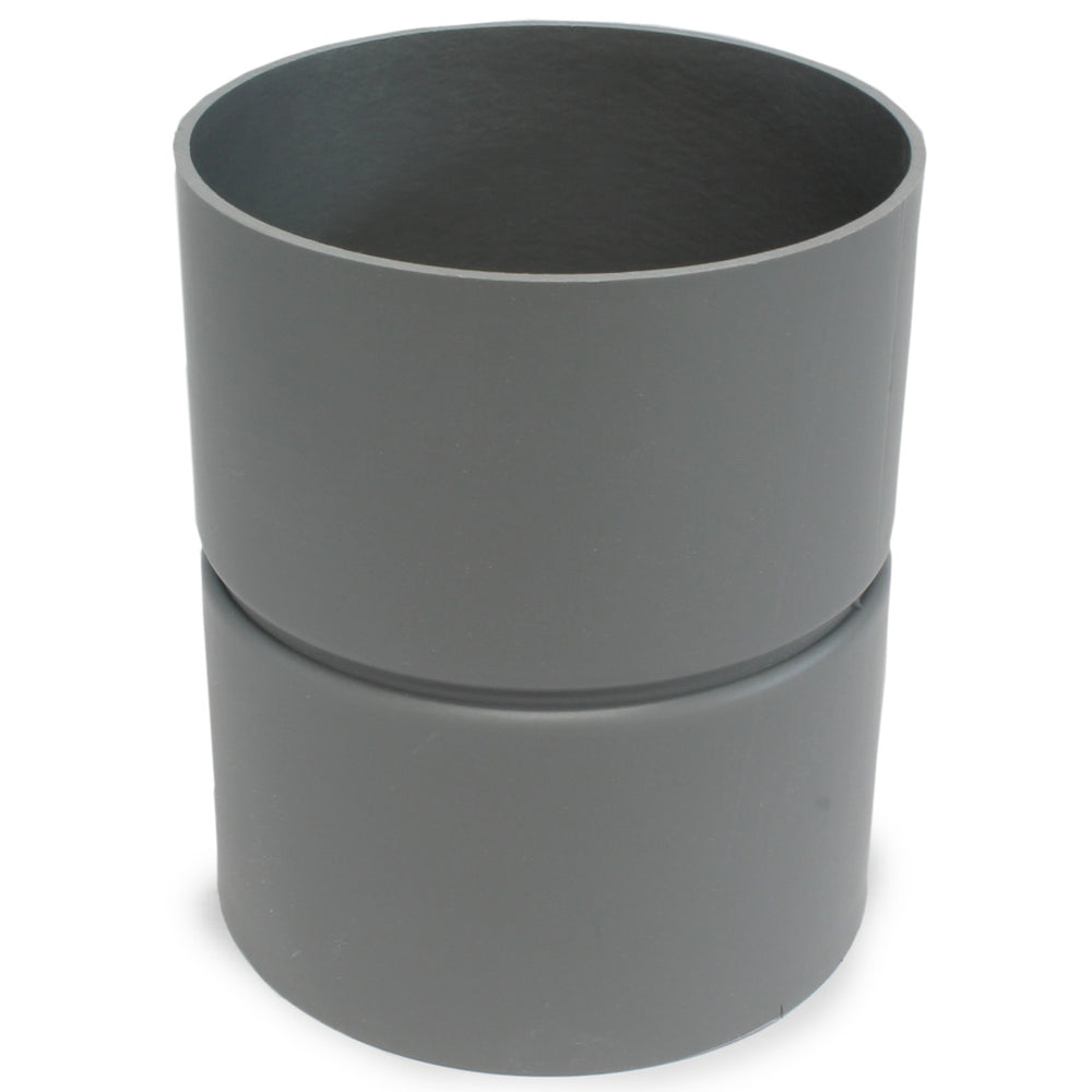 PVC Steekmoffen mof x mof, grijs | Rabe