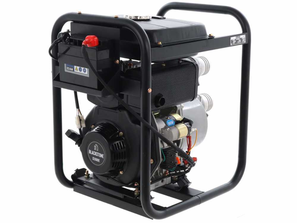 BlackStone BD 8000ES diesel motorpomp, aansluiting 80 mm, detail 16