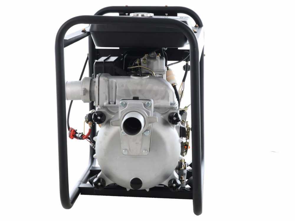 BlackStone BD-ST 8000ES diesel motorpomp voor vuil water, aansluiting 80 mm, detail 16