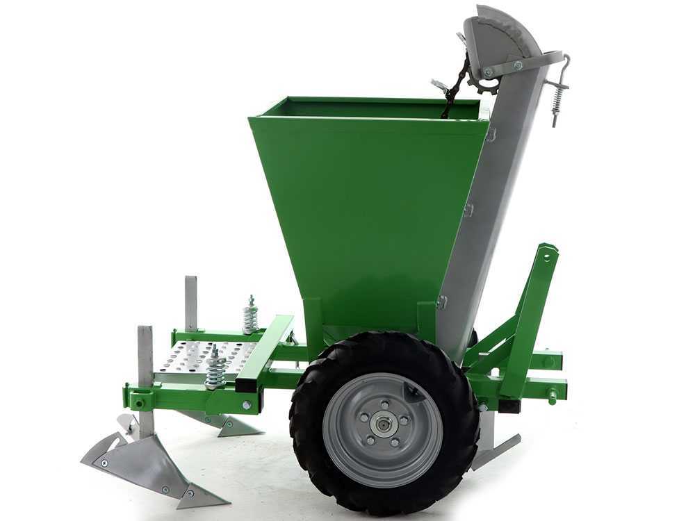 Bomet Gemini 1-rijige aardappelpootmachine, rubberwielen, detail 16