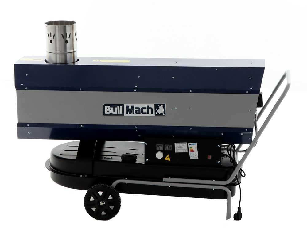 BullMach BM-IDH 50 diesel heteluchtkanon 50 kW, indirect gestookt, detail 16