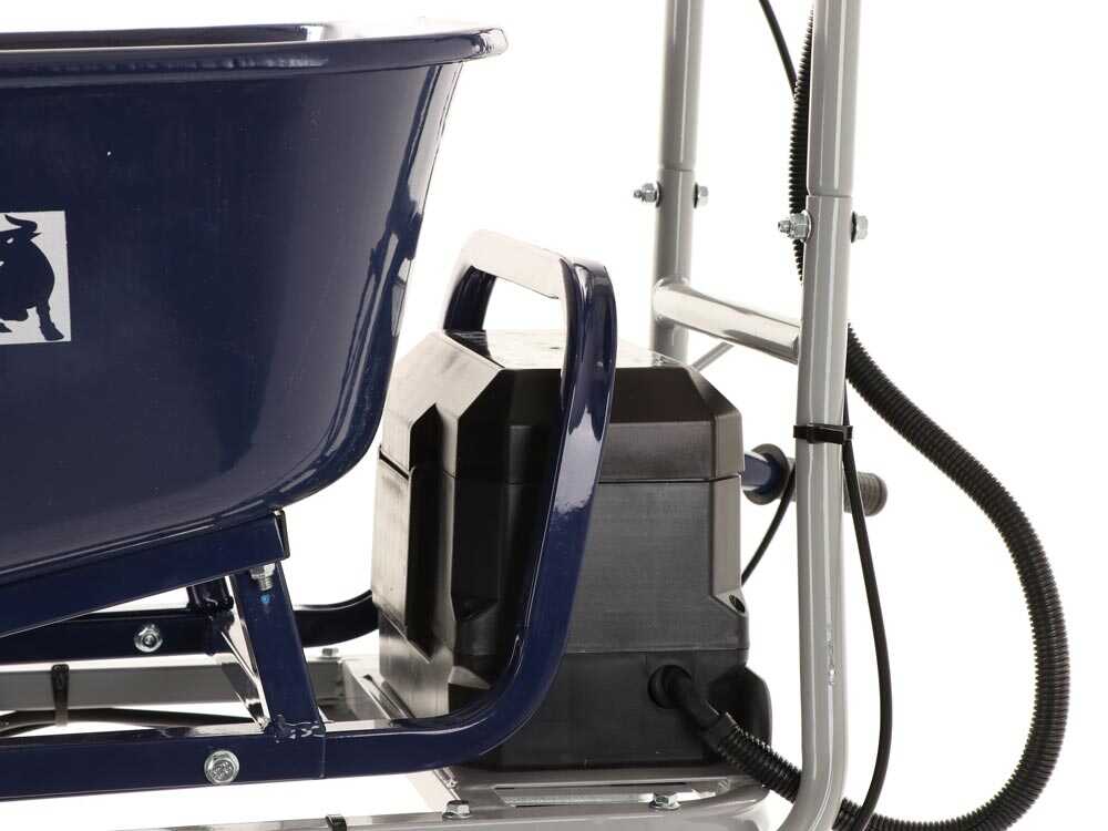Accu motorkruiwagen laadvermogen 230 kg BullMach Helios 230 D, 48 V 2 Ah, detail 16