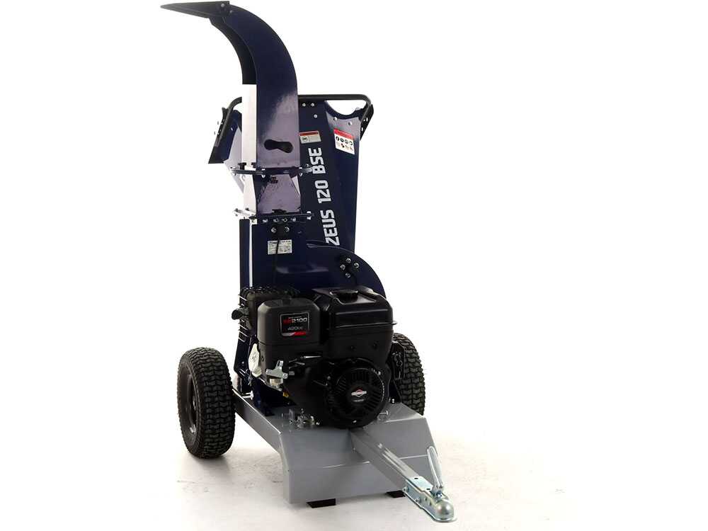 BullMach ZEUS 120 BSE benzine hakselaar, takken tot 80 mm, elektrische start, detail 16