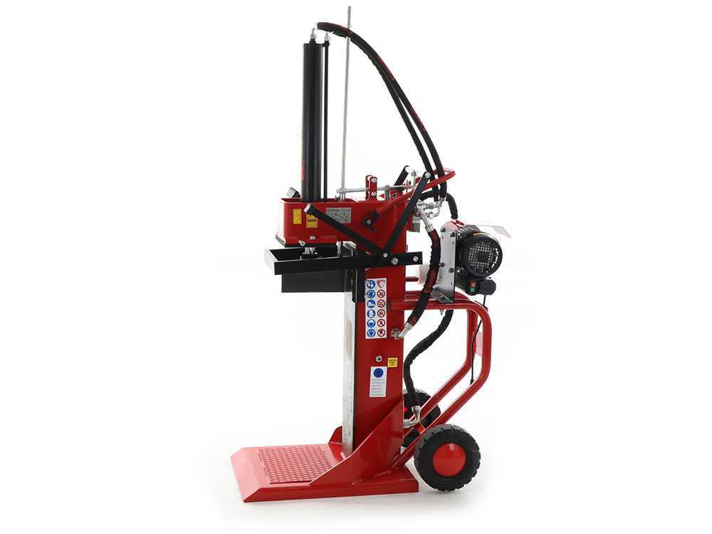 Ceccato Olindo BULL SPLE13-650TC elektrische houtklover, 13 ton, verticaal, detail 16