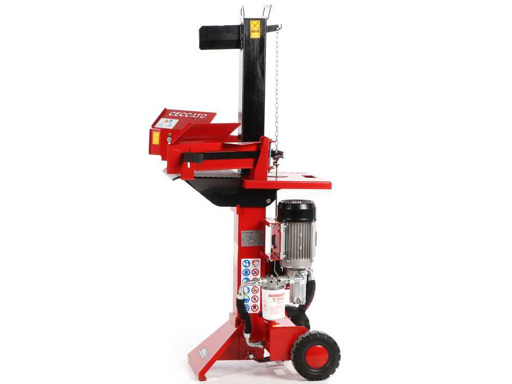 Ceccato Olindo BULL SPLE8LT elektrische houtklover, 8 ton, verticaal, detail 16